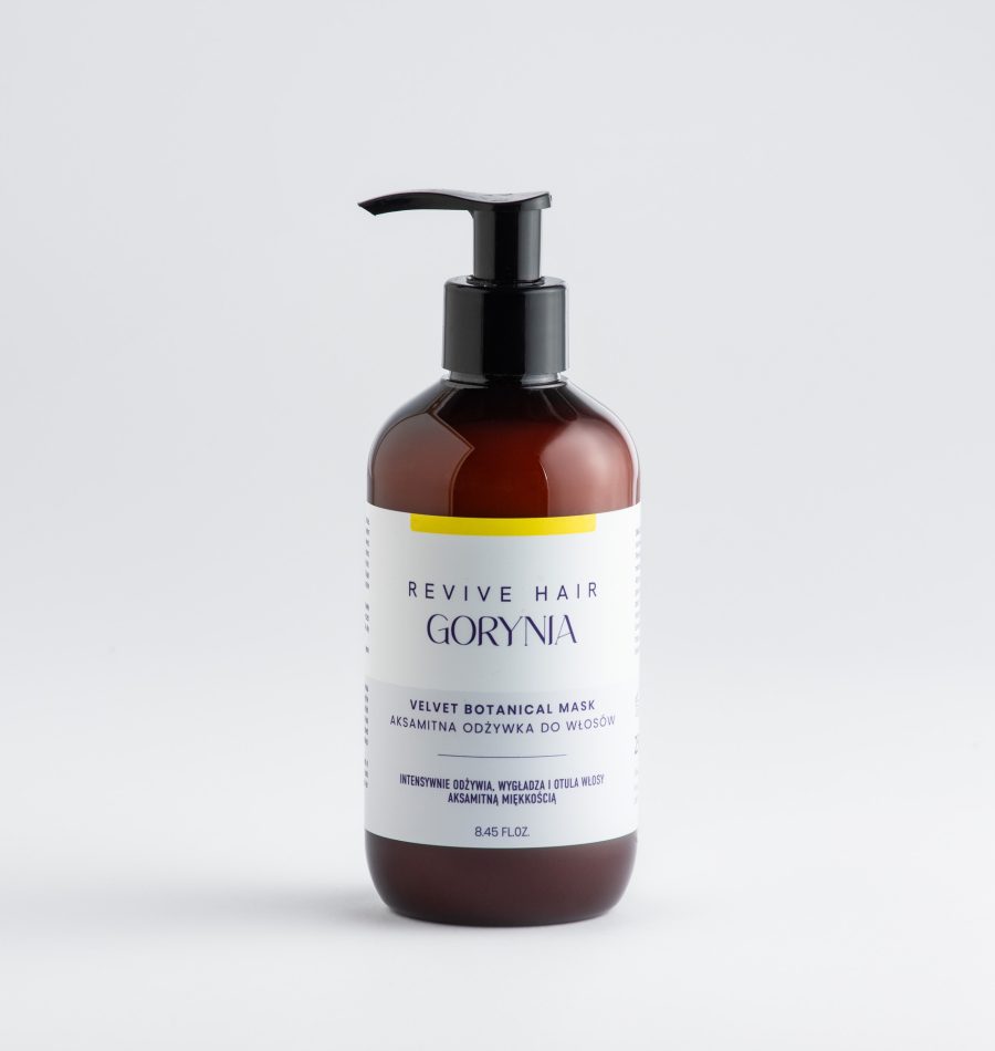 VELVET Botanical Mask – odżywczo-regenerująca maska do włosów | GORYNIA Revive Hair